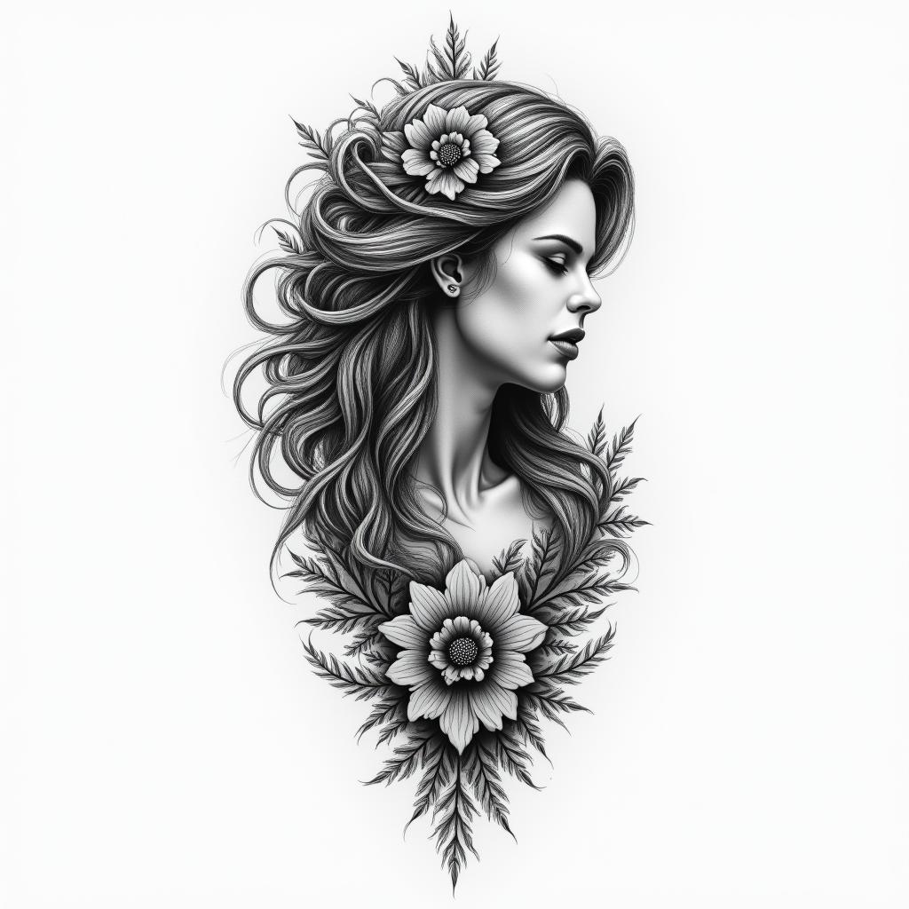 Geminihigly detailed tattoo - Variation 7
