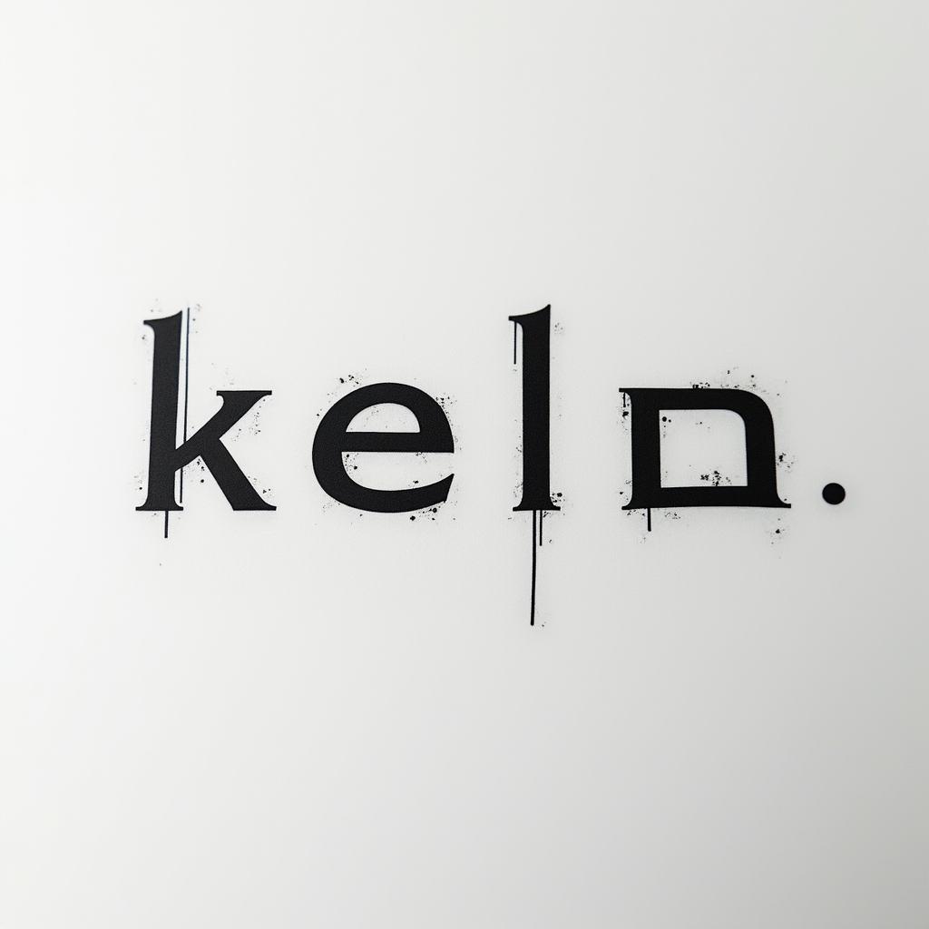 Patricia Diane Briggs-Kellyminimalist text-based tattoo, Monospace font ultra-realistic, perfectly placed, high-quality font design, photo-realistic shading, 8k, high quality, finely detailed typograph - Variation 2