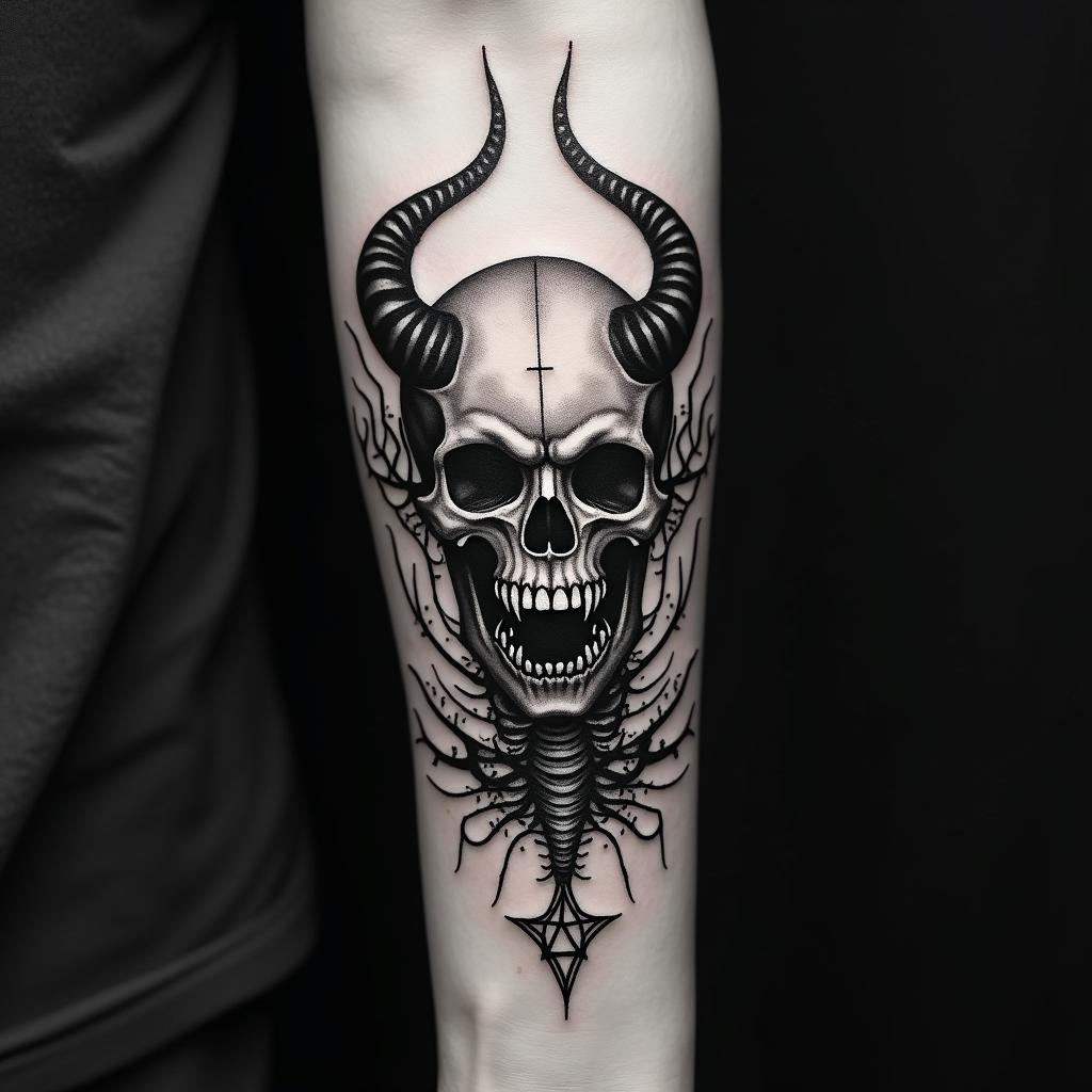 Creepy tattoo example 5