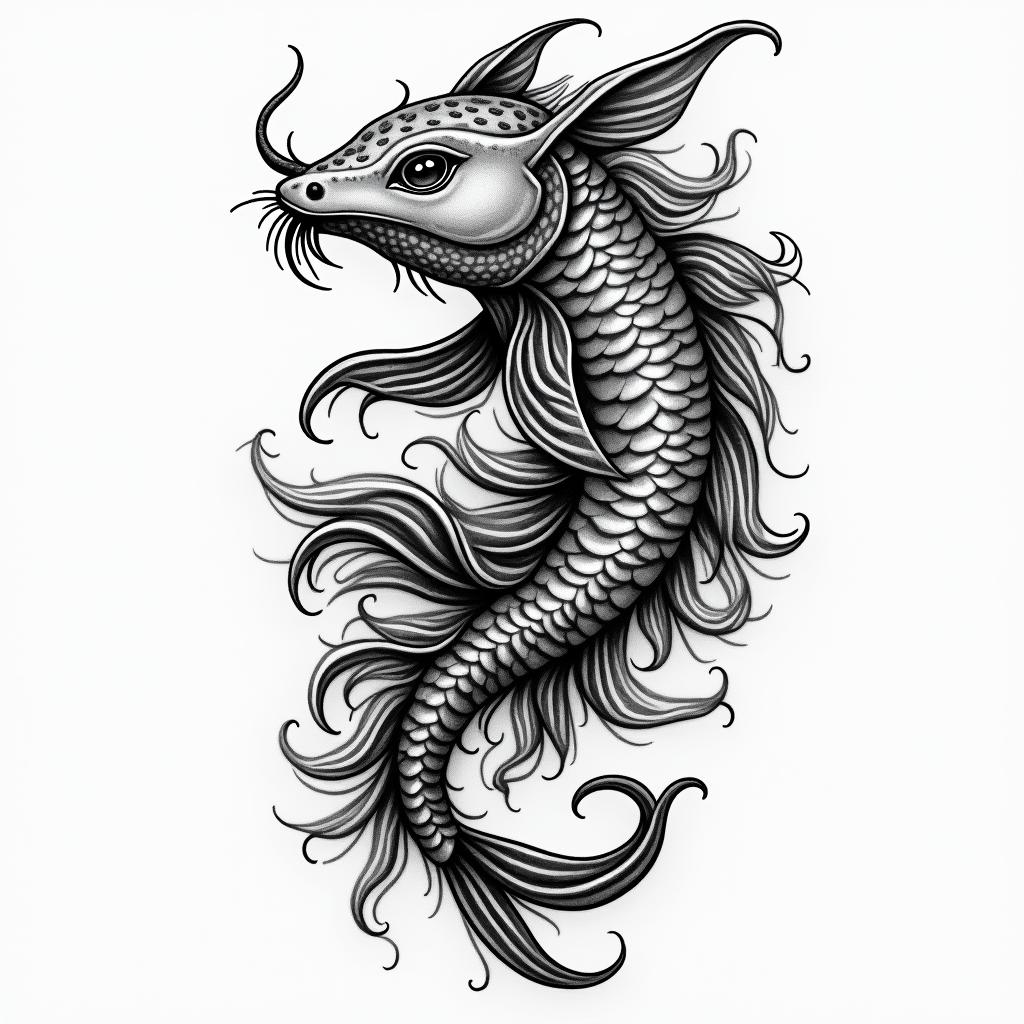 Thiago Marangoni, Pisces, 28 years old, Sumaréhigly detailed tattoo - Variation 2