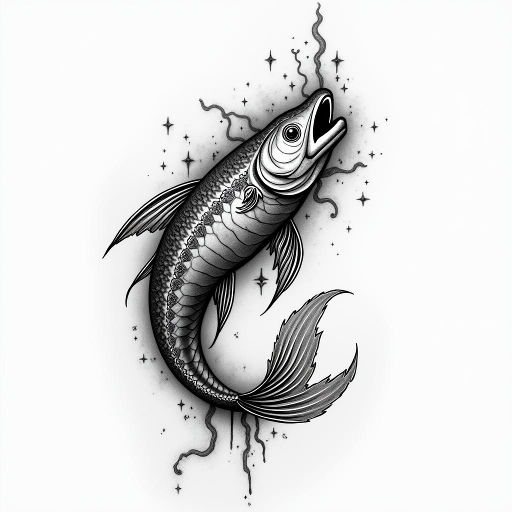 Thiago Marangoni, Pisces, 28 years old, Sumaréhigly detailed tattoo - Variation 4