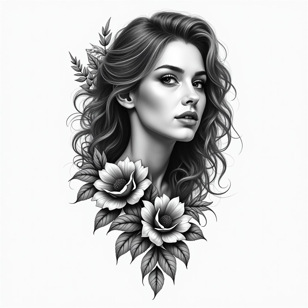 Gabby cancer Shreveporthigly detailed tattoo - Variation 8