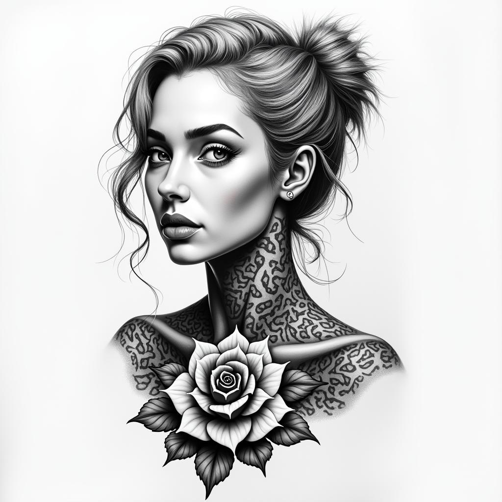 Gabby cancer Shreveporthigly detailed tattoo - Variation 2