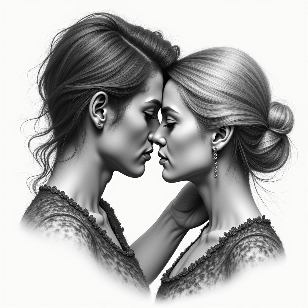 My mother-in-law has always been against my relationship, and today everything worked out thanks to God.higly detailed tattoo - Variation 4