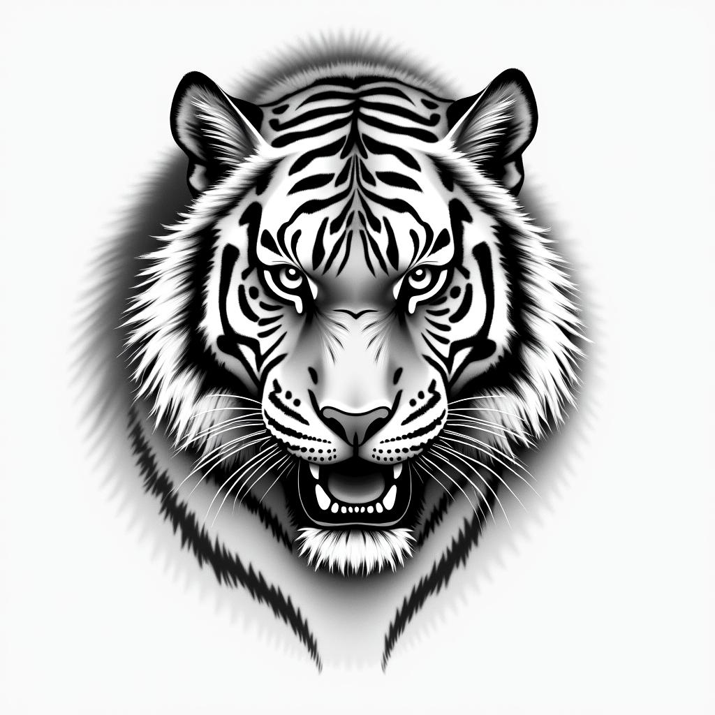 Tiger tattoo design