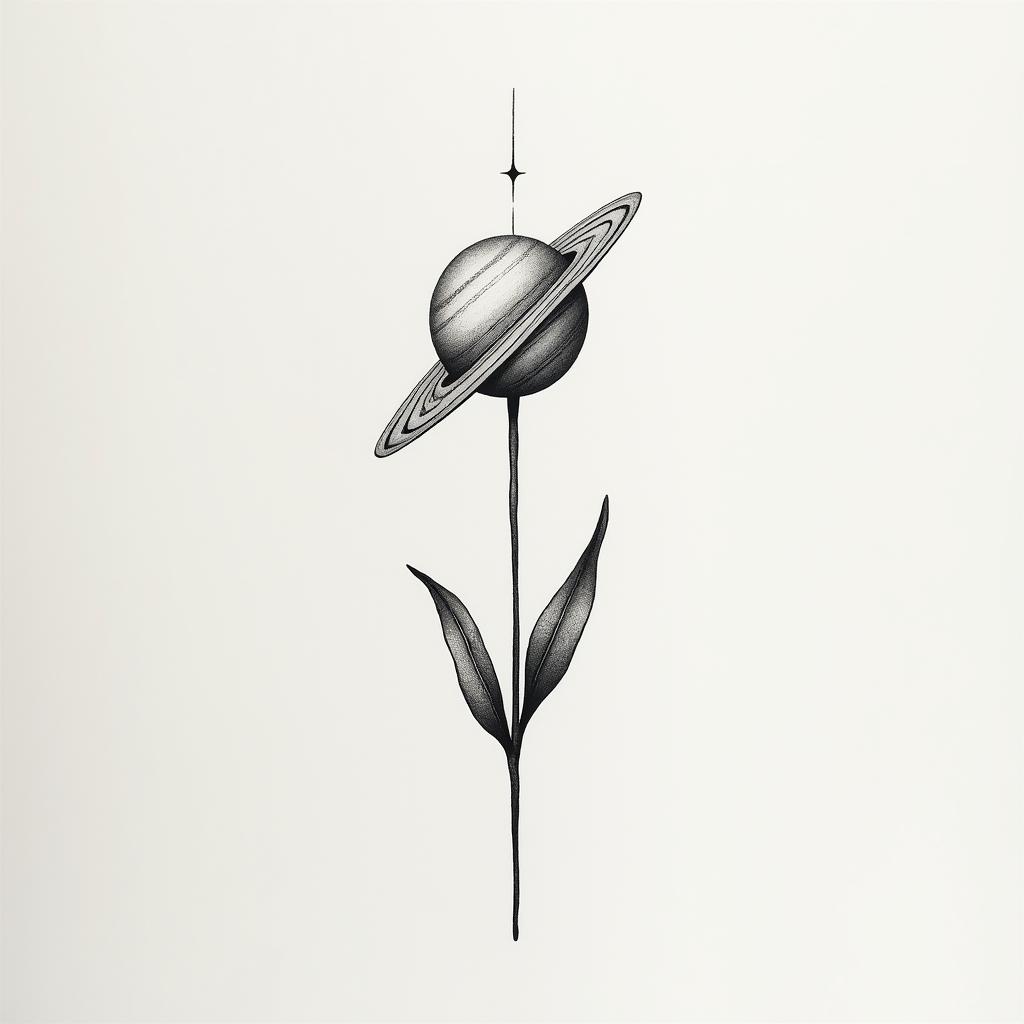 Tulip tattoo design