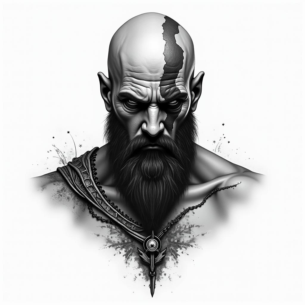 Dear Kratoshigly detailed tattoo - Variation 6