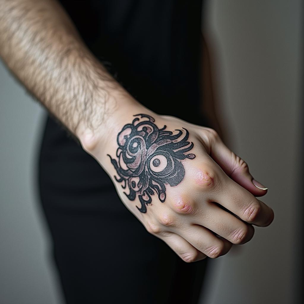 Zodiac signin japanese style tattoo, detailed tattoo, traditional japanese culture tattoo, mythology, 8k