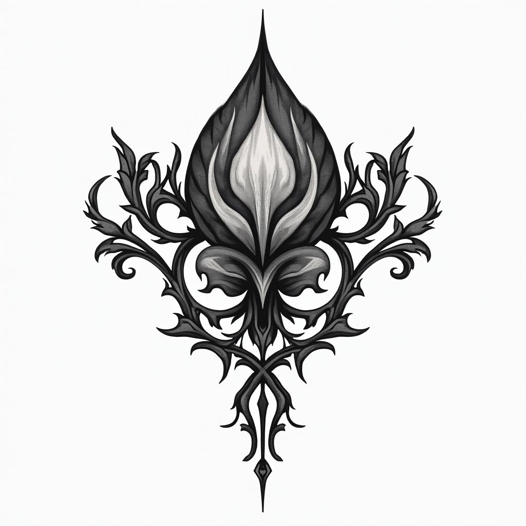 Shapeshigly detailed tattoo - Variation 8