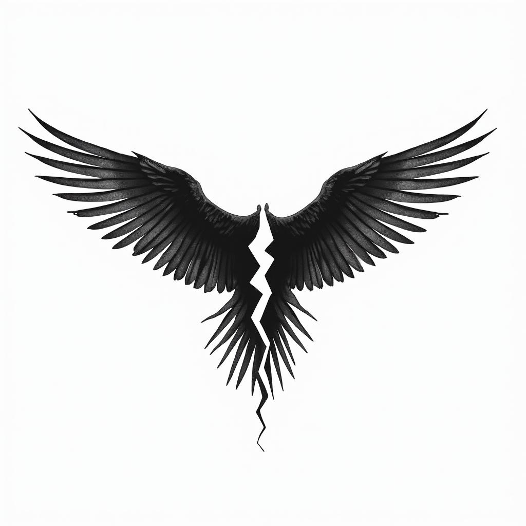 Against broken wings,
A front afraid,
Rise anew.minimalist text-based tattoo, Monospace font ultra-realistic, perfectly placed, high-quality font design, photo-realistic shading, 8k, high quality, finely detailed typograph