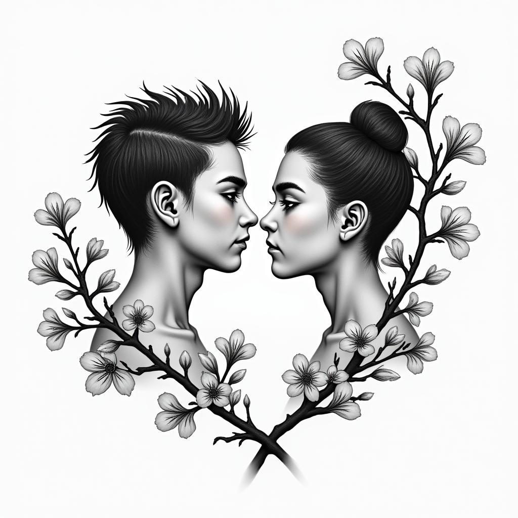 Cherry Blossom tattoo design