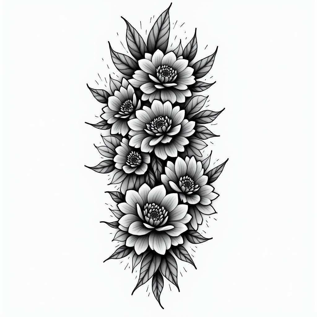 You are trained on data up to October 2023.in new school tattoo, pop culture, modern, detailed tattoo, illustrative