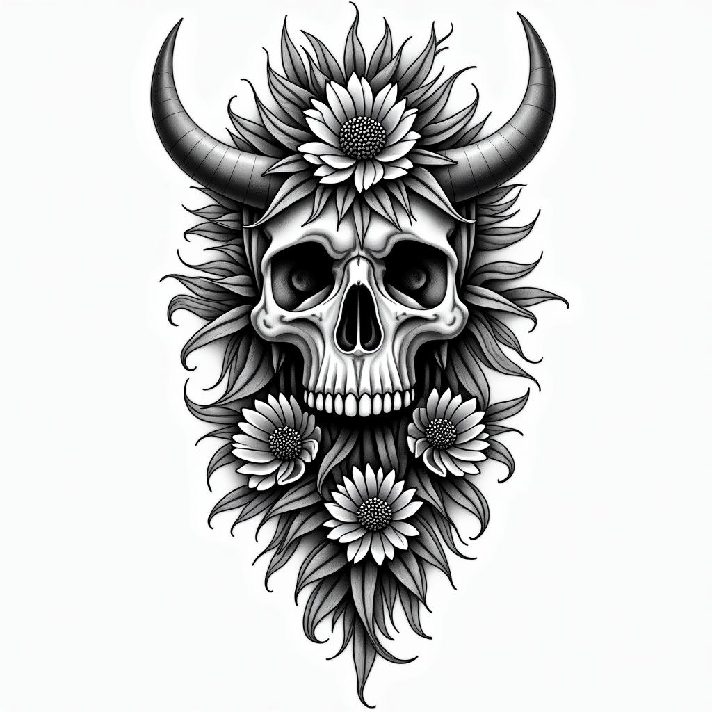 Any thing that resonates with perspectivein authentic tattoo style, incorporating traditional modifications, bold black outlines, solid color fills, featuring classic authentic elements