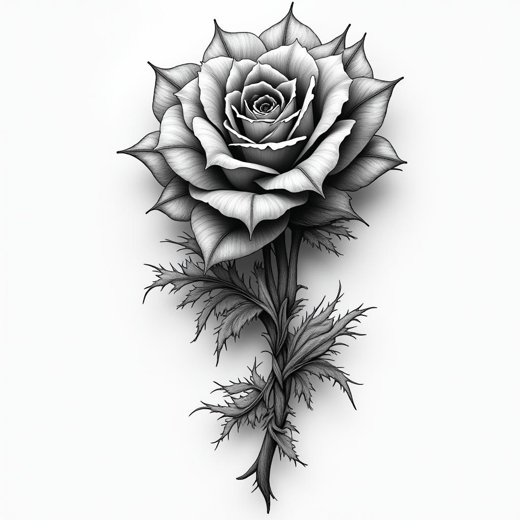 Stickgee 09061996higly detailed tattoo - Variation 4