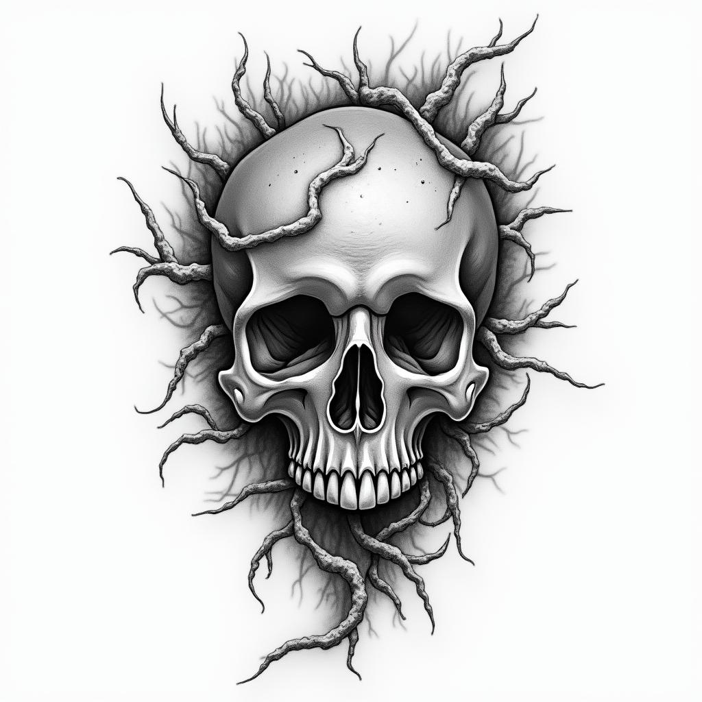 one piecehigly detailed tattoo - Variation 2