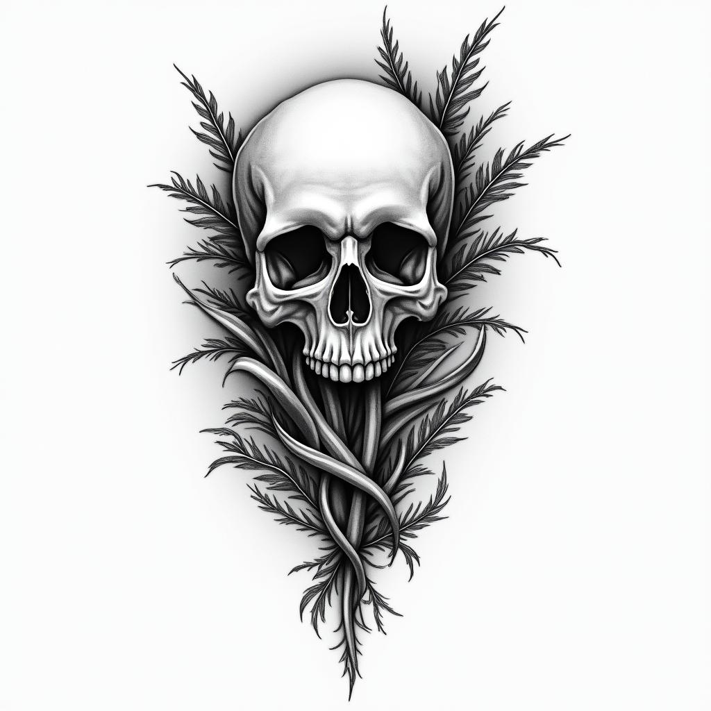 Semihigly detailed tattoo