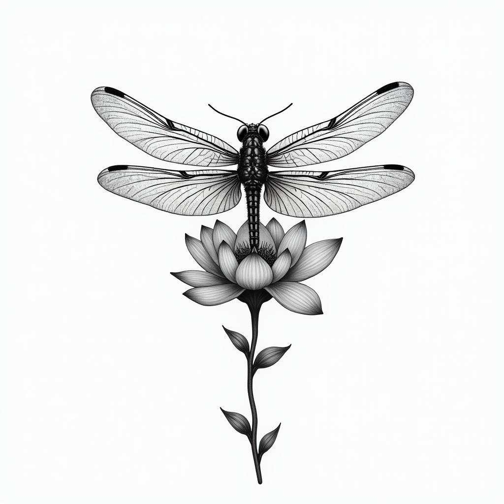 Lotus tattoo design