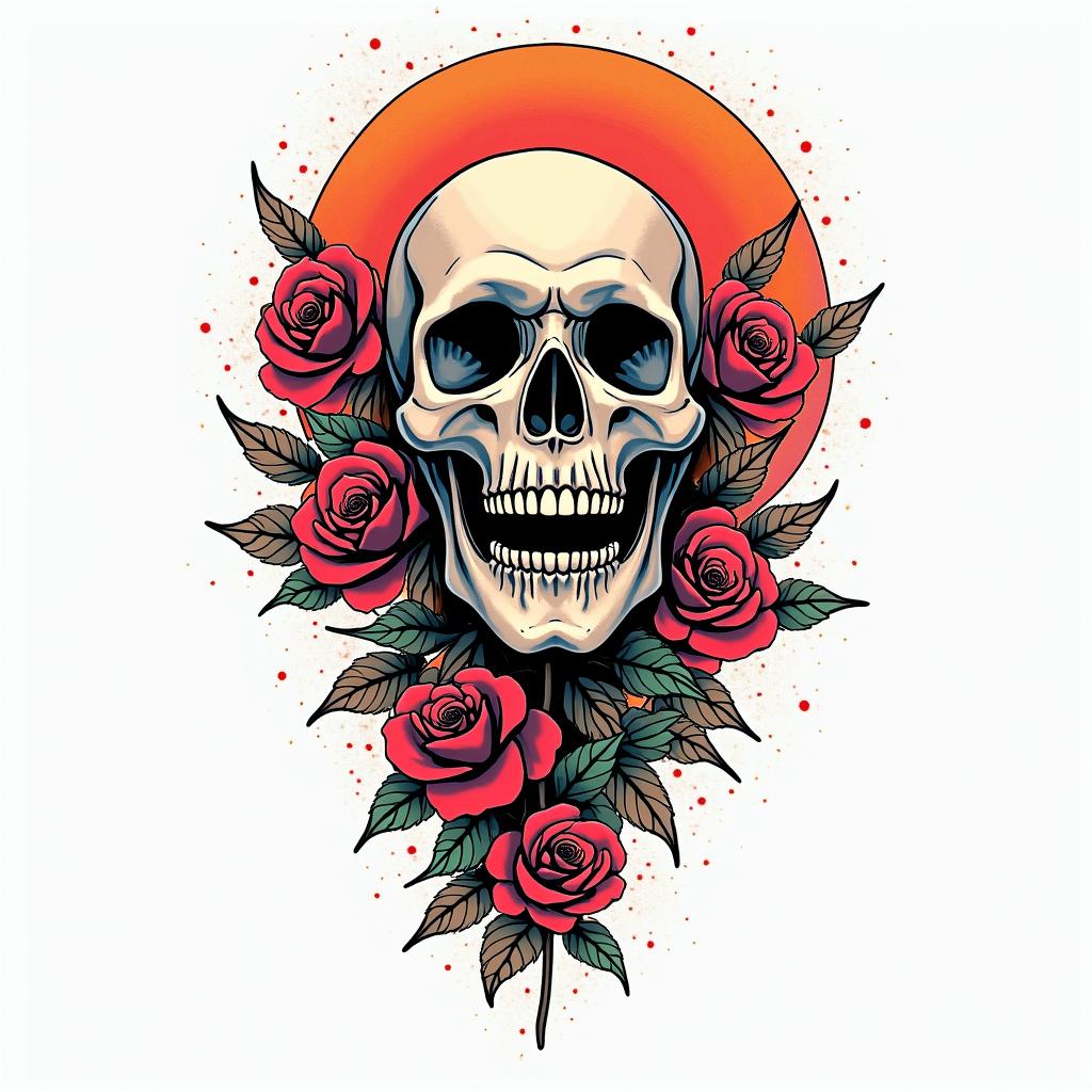 Use the dates 2001 -03-24 2003-02-06 2005-03-14 2017-02-11 2018-06-03 1986-12-30 to make many paths tattooin pop art style tattoo, featuring bold and vibrant colors, exaggerated outlines, iconic imagery, inspired by comic books and speech bubbles, comic book characters, retro pop culture - Variation 1