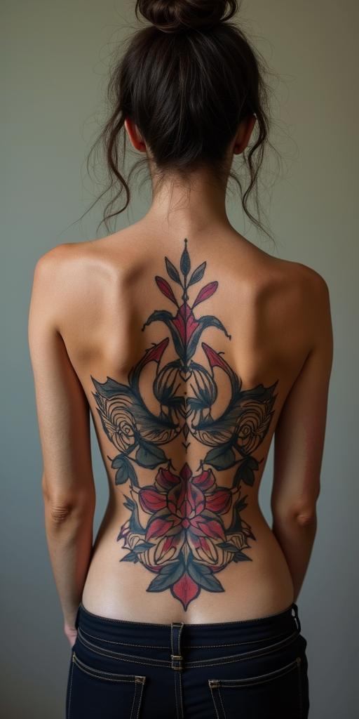 A path of Struggling with life and no support and got it all taking away. Playing tug of war Struggled with drugs and depression and gambling. Was in a car accident and got back surgery and a brain injury. Recieved a big settlement was able to get my family backin realism tattoo style, featuring a highly detailed, lifelike, capturing every detail, photorealistic, ultra realistic, intricate shading, smooth and sharp,  