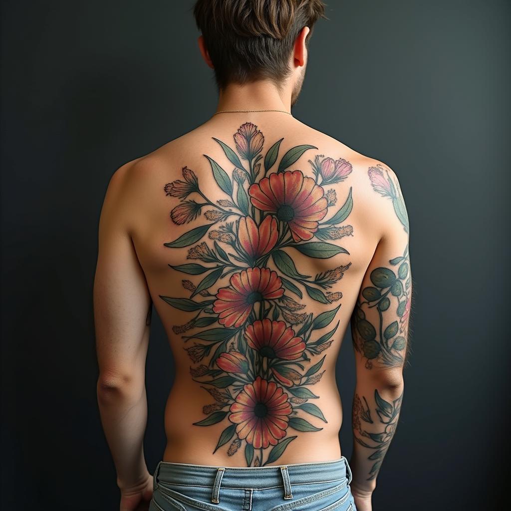 A road of Struggling with life and no support and got it all taking away. Playing tug of war Struggled with drugs and depression and gambling. Was in a car accident and got back surgery and a brain injury. Recieved a big settlement was able to get my family back collagehigly detailed tattoo - Variation 6