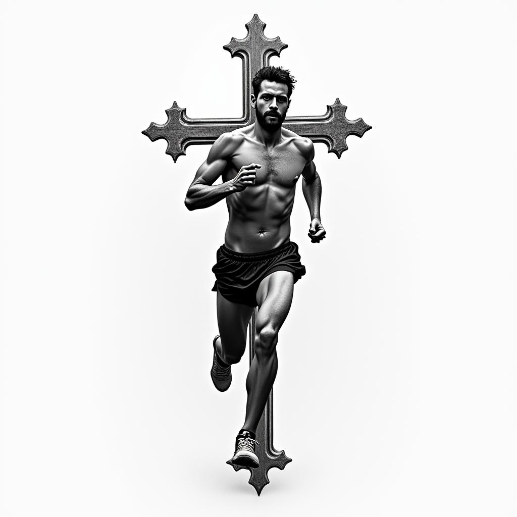Cross tattoo design