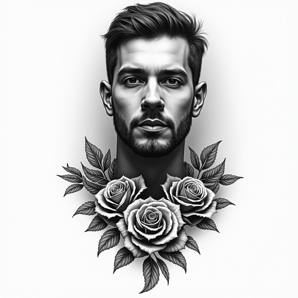 Daniel, Puerto Rico, 112890higly detailed tattoo - Variation 7