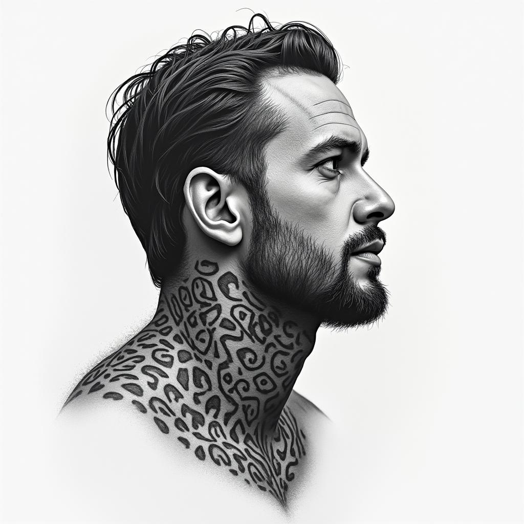 Daniel, Puerto Rico, 112890higly detailed tattoo - Variation 8