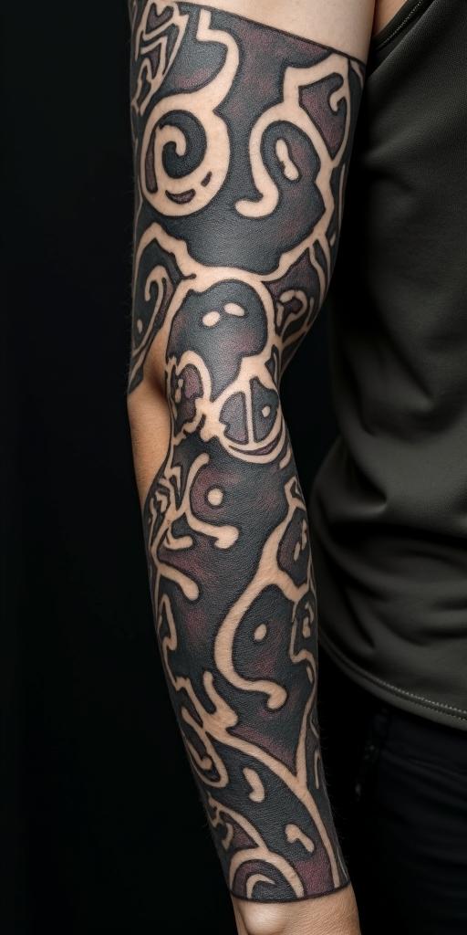 Yair Soto, Aries, Durango Mexico.in authentic tattoo style, incorporating traditional modifications, bold black outlines, solid color fills, featuring classic authentic elements - Variation 4