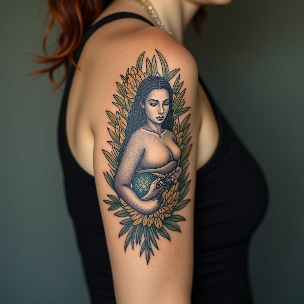 Sílvia, saggitarius, love to read, love the ocean and beacheshigly detailed tattoo