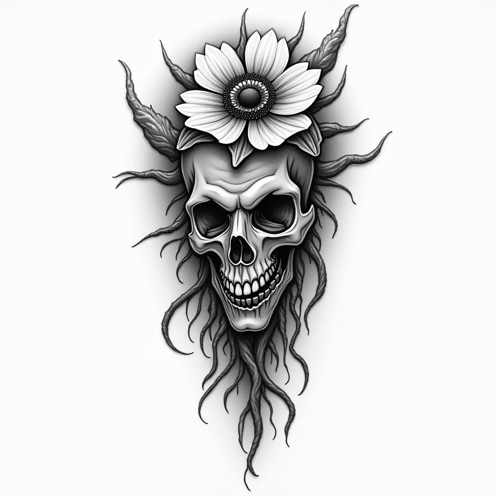 Dani 14.07.1979higly detailed tattoo - Variation 2