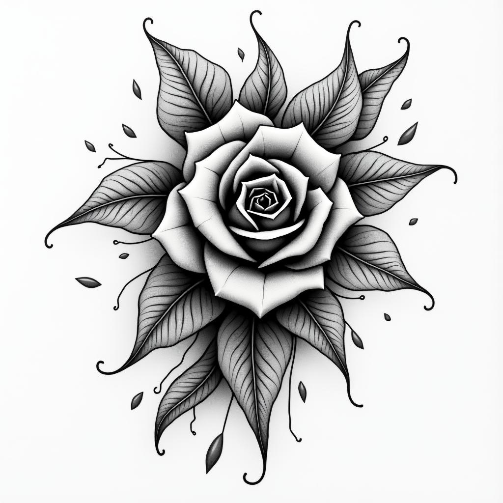 XXIV.VII.MMXXIhigly detailed tattoo - Variation 3