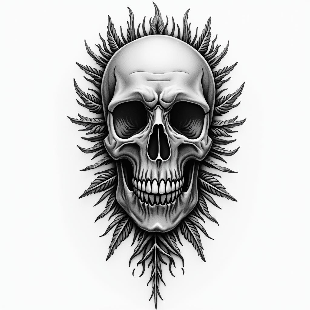 Detroithigly detailed tattoo - Variation 6
