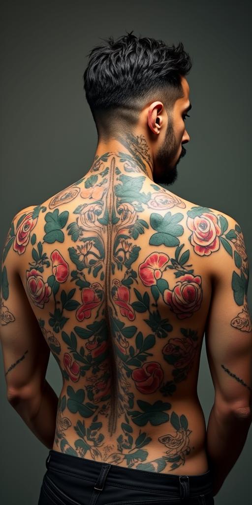 Detroithigly detailed tattoo - Variation 4