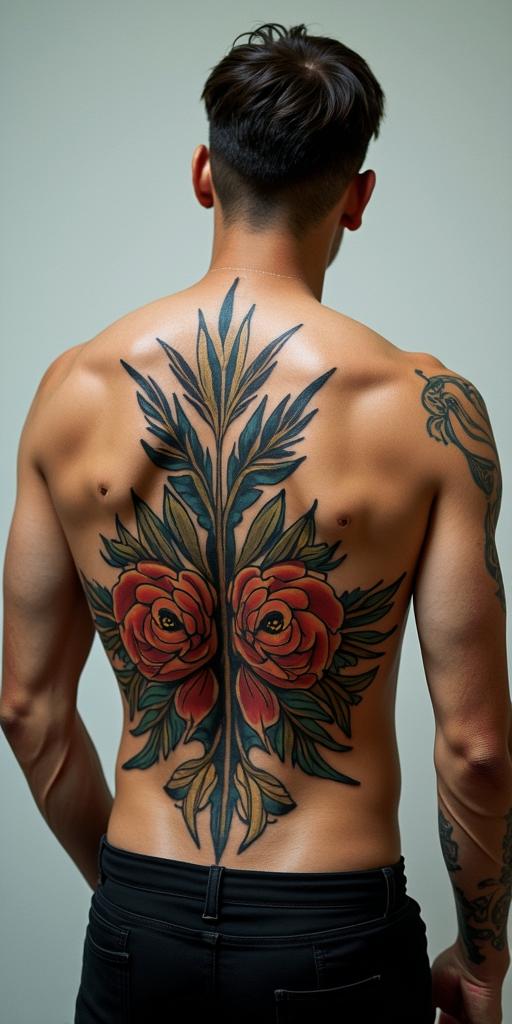 Detroithigly detailed tattoo - Variation 3