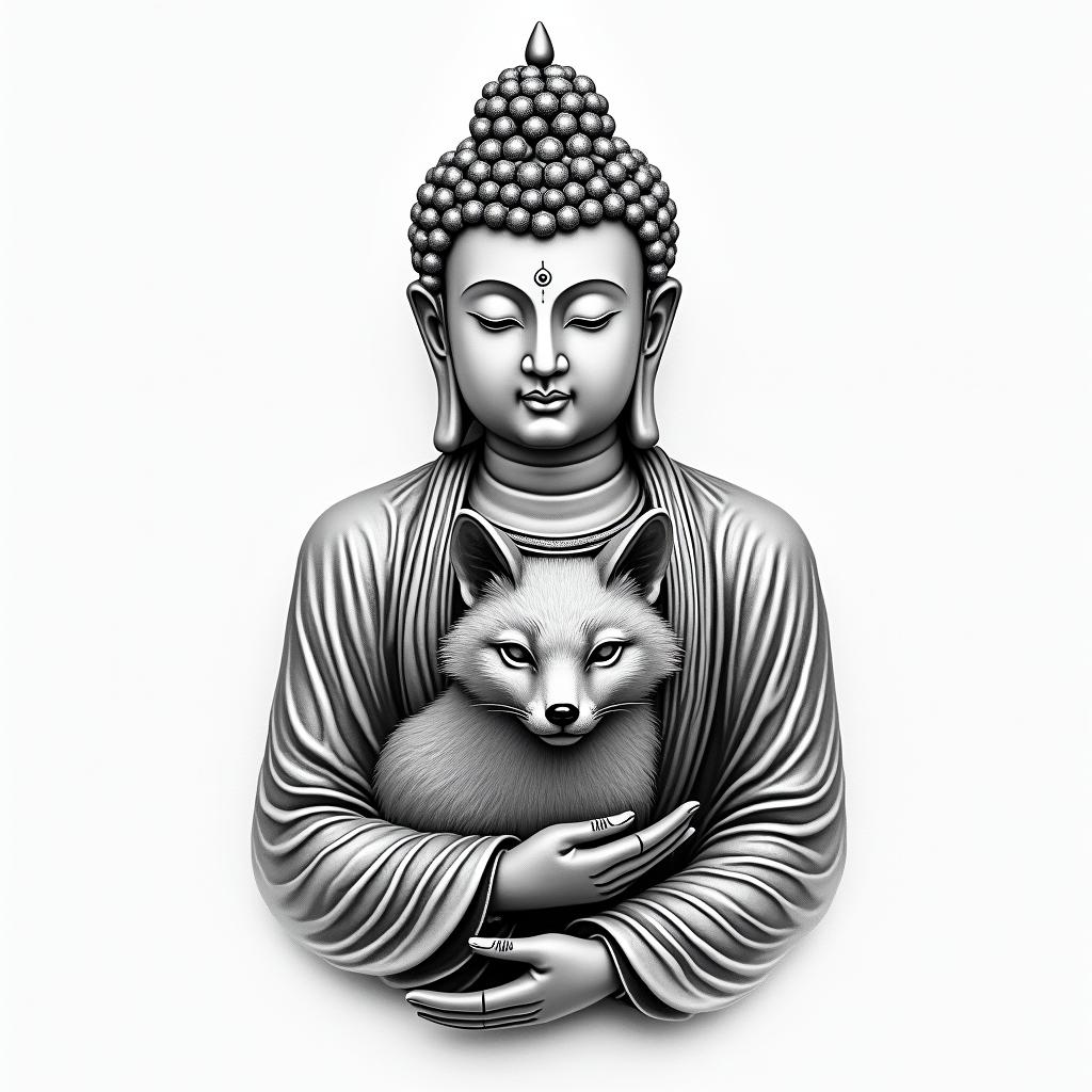 Buddha tattoo design