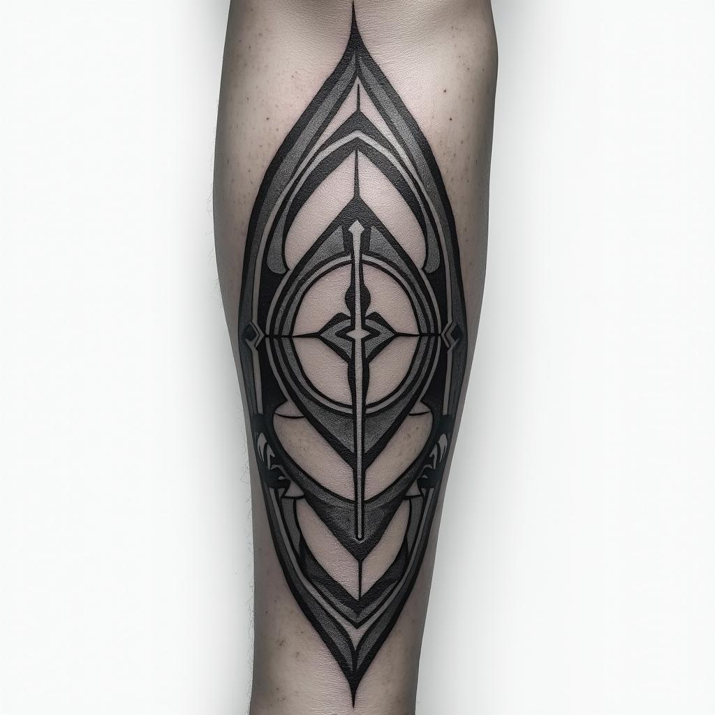 I am a man and the idea is a tattoo on the inside of the forearm, blending the symbol of electrical resistance with the pillars of stoicism: wisdom, justice, courage, and temperance.higly detailed tattoo - Variation 5