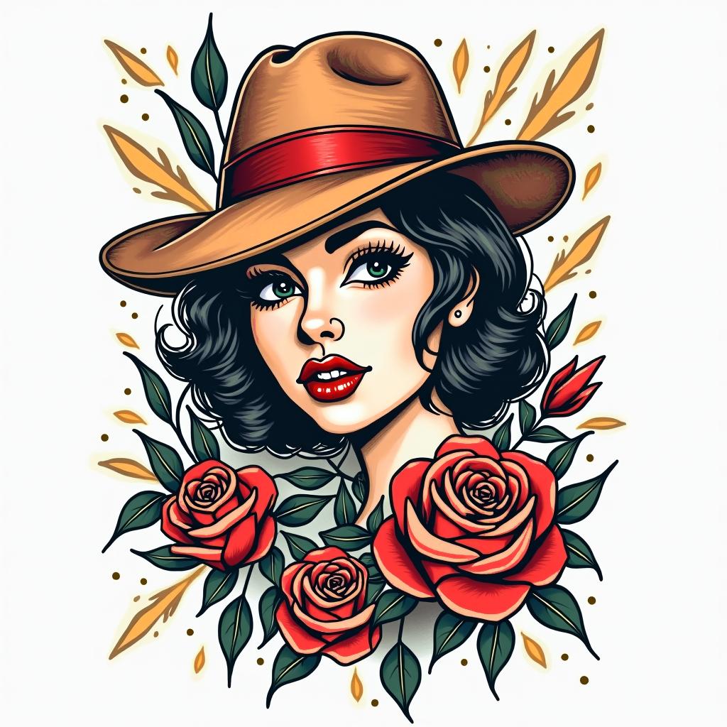 Hurdle are lifein pop art style tattoo, featuring bold and vibrant colors, exaggerated outlines, iconic imagery, inspired by comic books and speech bubbles, comic book characters, retro pop culture - Variation 2