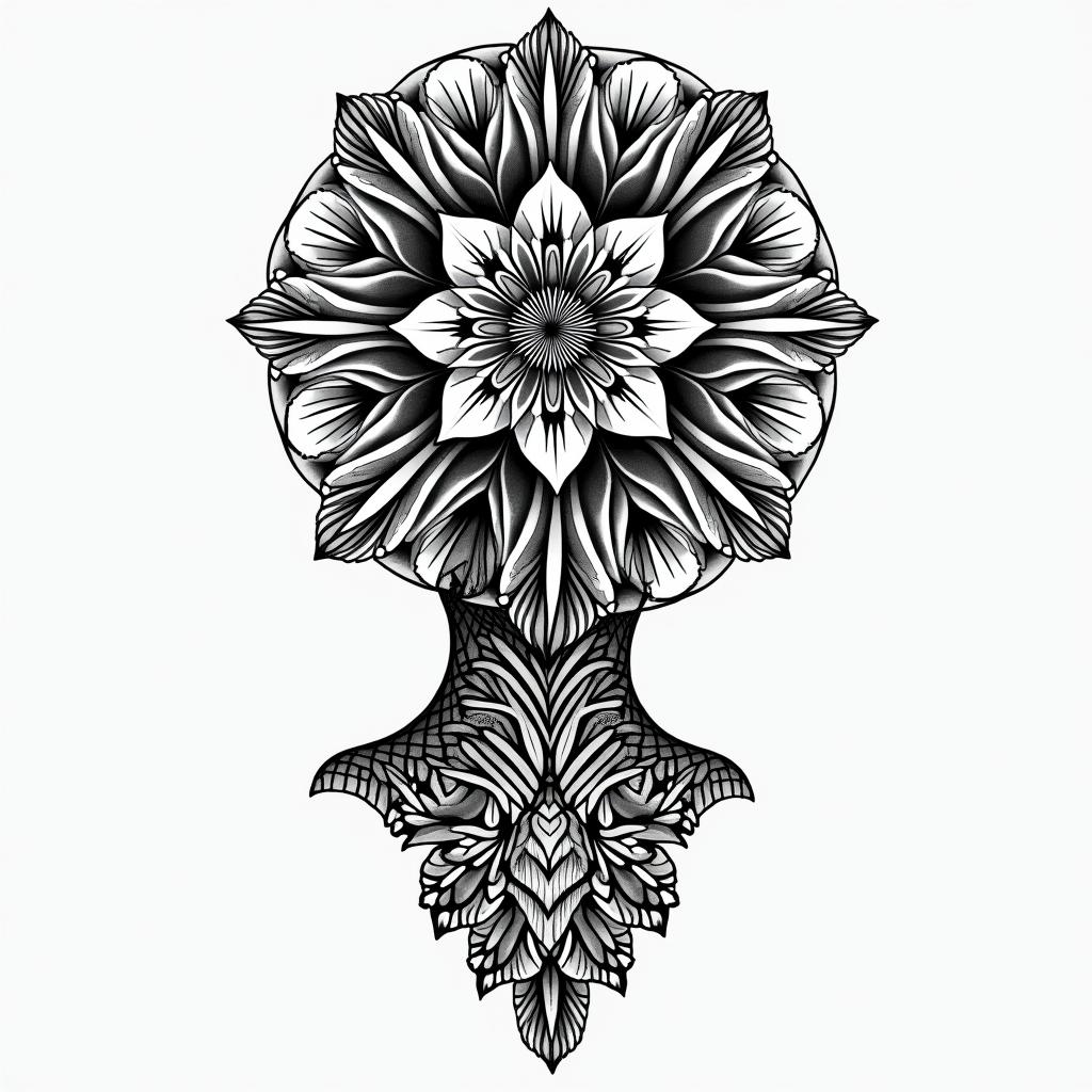 Mandala tattoo design