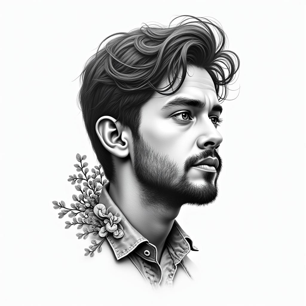 I like the name Carlos because that’s what I told my mom my son would be.higly detailed tattoo