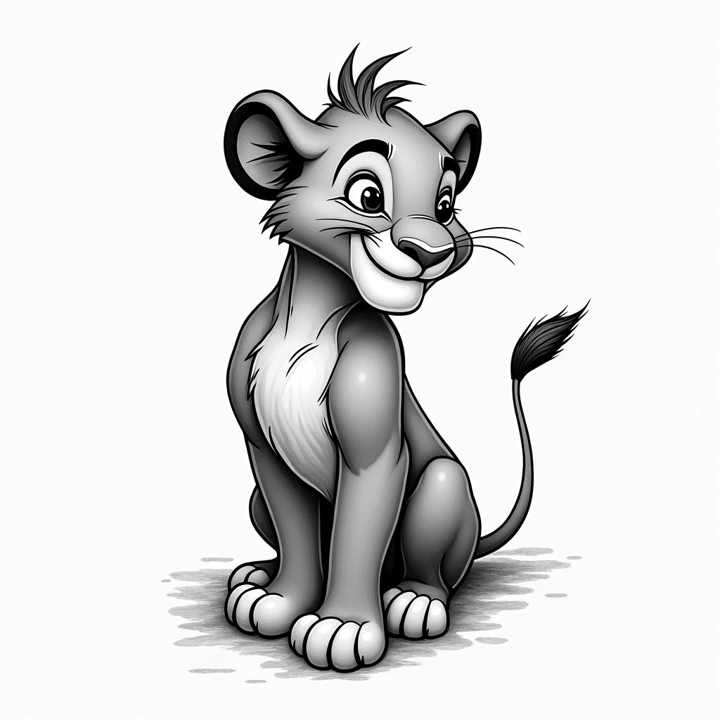 Hakuna Matata is a phrase from Disney's The Lion King, associated with the characters Timon and Pumbaa. It means "no worries" in Swahili and is a key theme in the movie, promoting a carefree attitude towards life.higly detailed tattoo