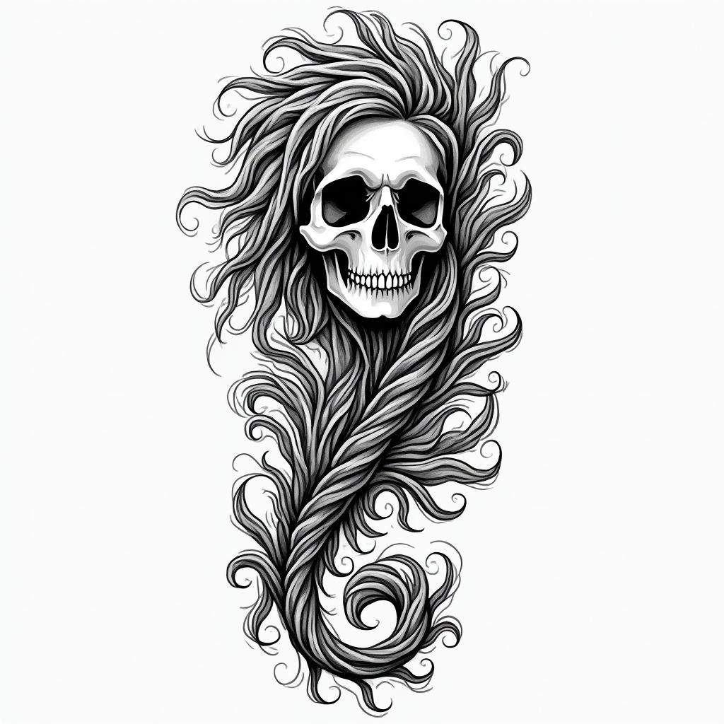 Samuele, Italian-English, Pisces, who lives in Tuscany.in authentic tattoo style, incorporating traditional modifications, bold black outlines, solid color fills, featuring classic authentic elements - Variation 4