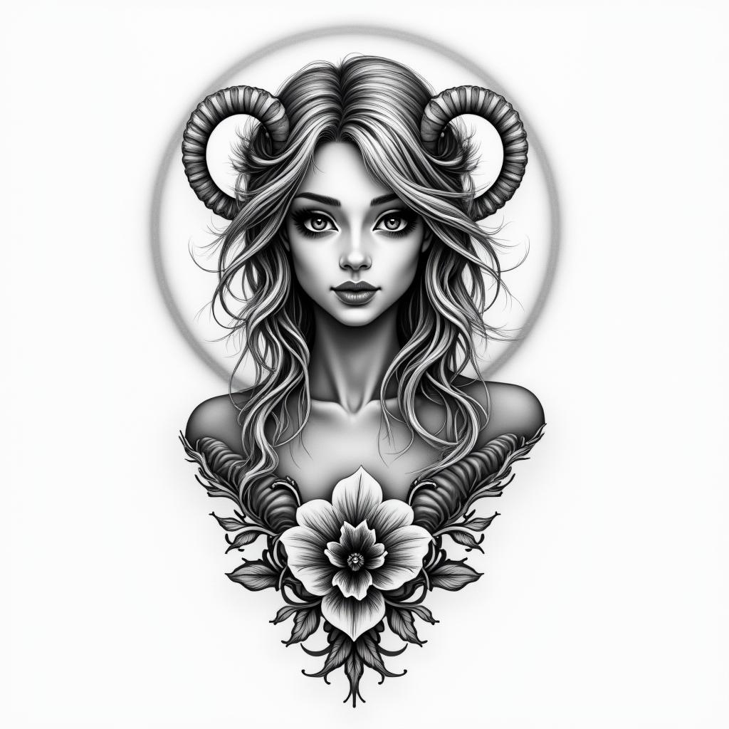 Geminihigly detailed tattoo - Variation 3