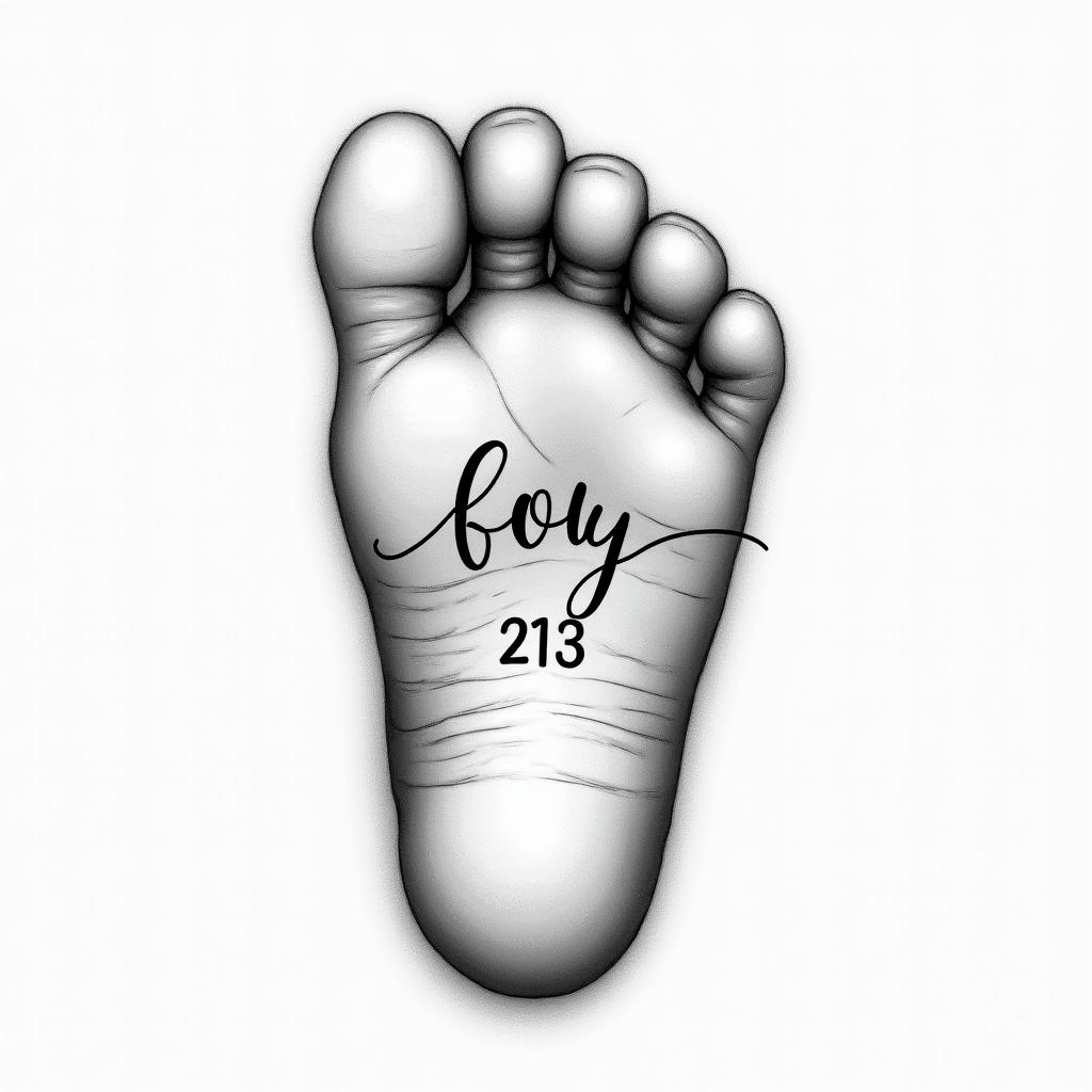 Script tattoo example 1