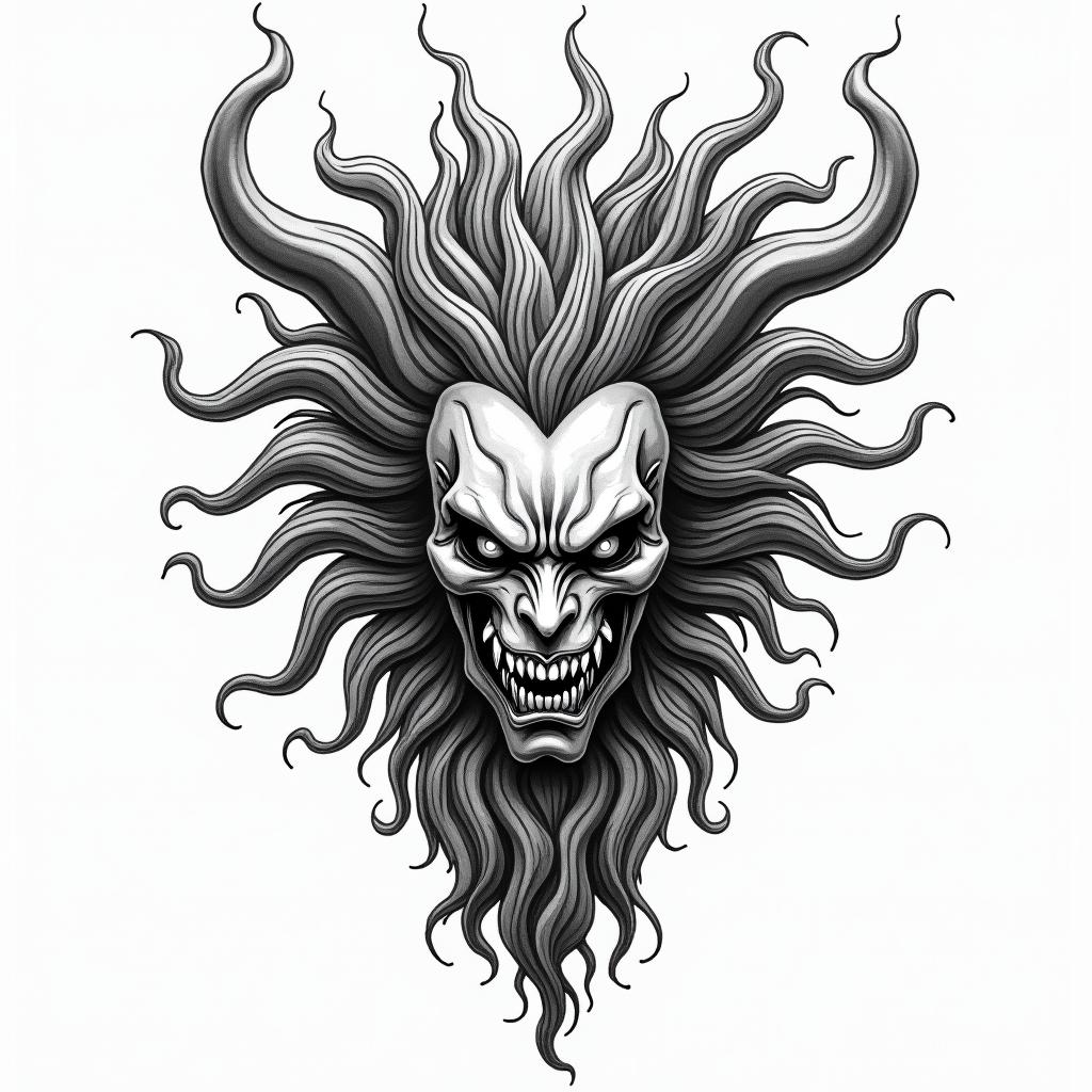 Yu-gi-ohhigly detailed tattoo