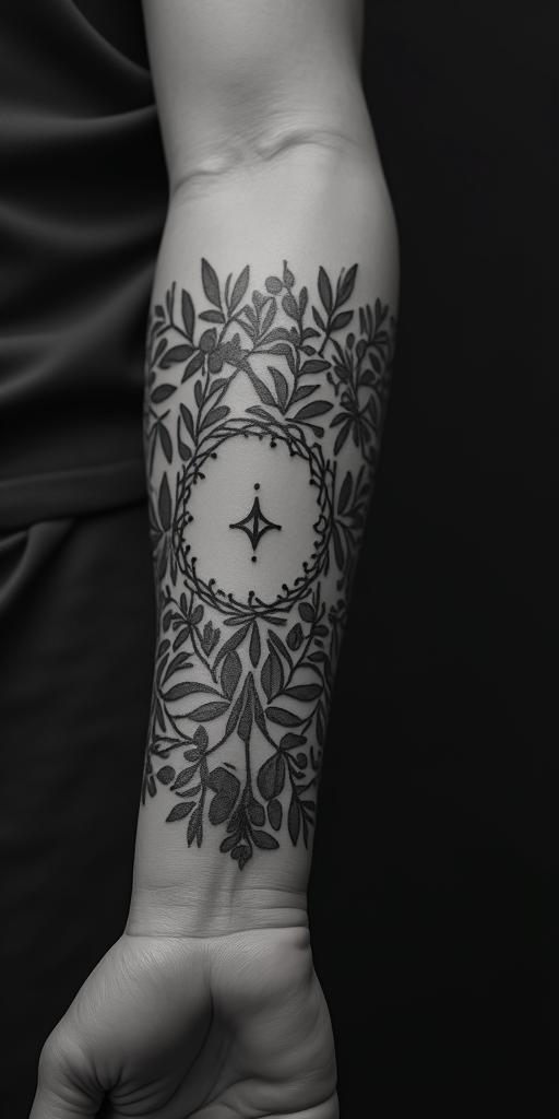 Somethinghigly detailed tattoo