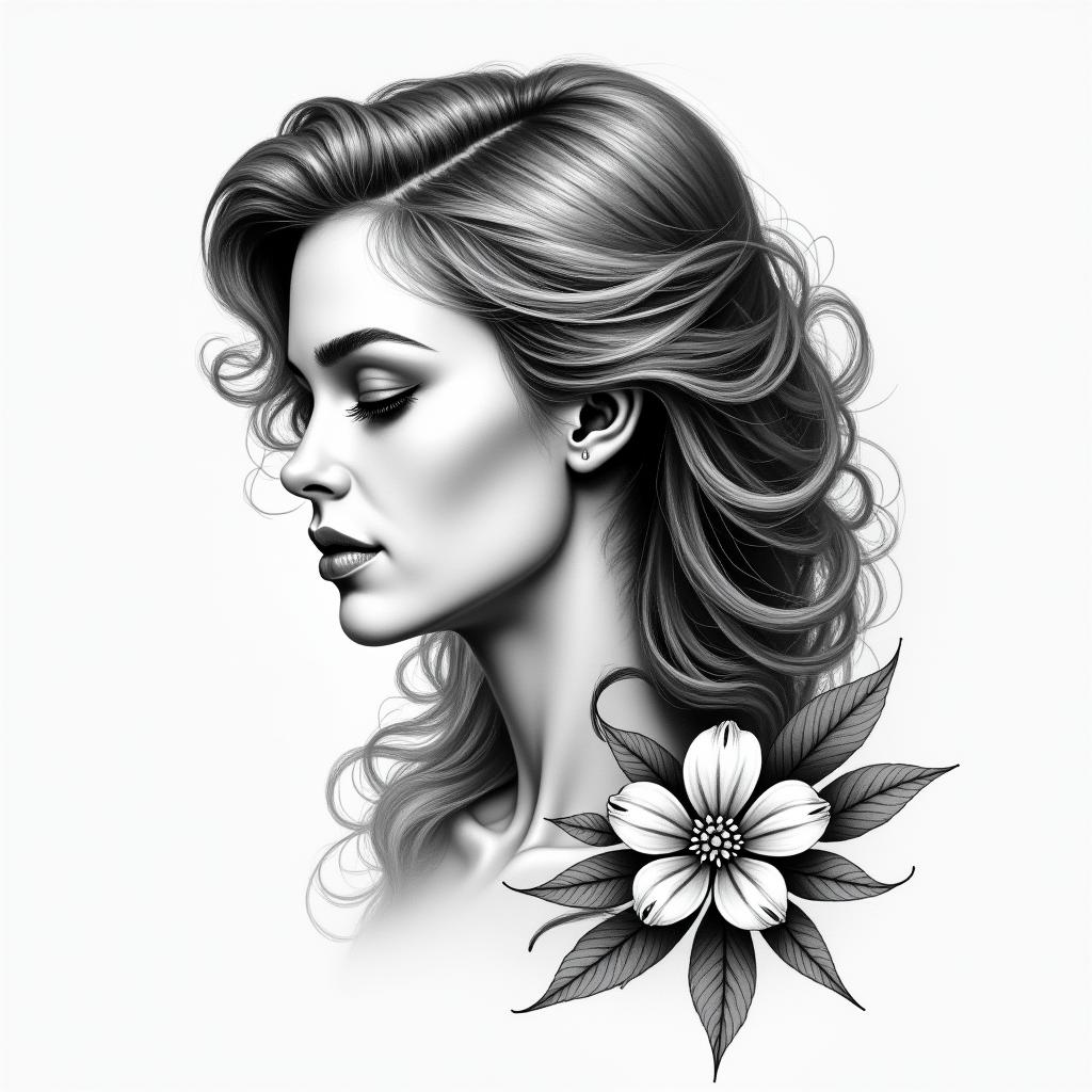 Mariahigly detailed tattoo - Variation 1