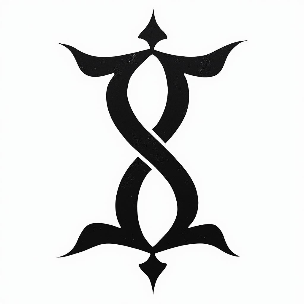 Librain tribal tattoo style, featuring bold and black geometric shapes, curved lines, intertwine and flow seamlessly, creating a powerful and symbolic design, polynesian and maori styles