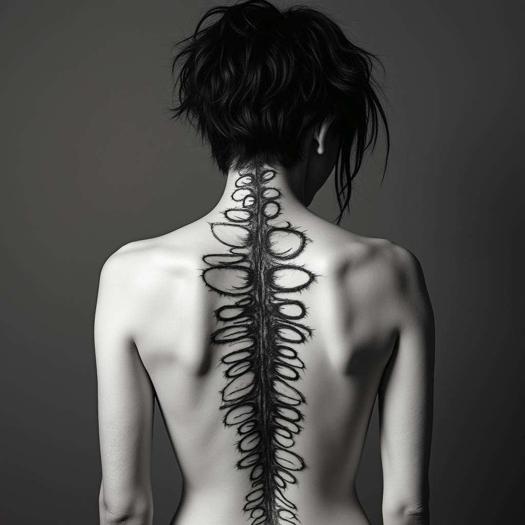 Abstract tattoo example 4