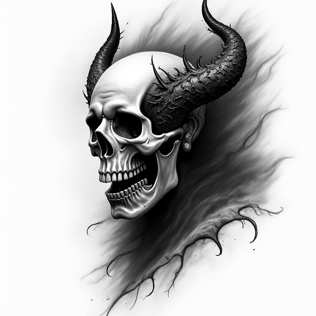 Dark soulsin realism tattoo style, featuring a highly detailed, lifelike, capturing every detail, photorealistic, ultra realistic, intricate shading, smooth and sharp, - Variation 2