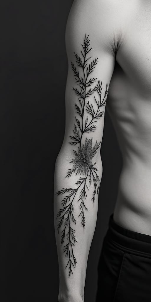 I want to do my ownhigly detailed tattoo - Variation 8